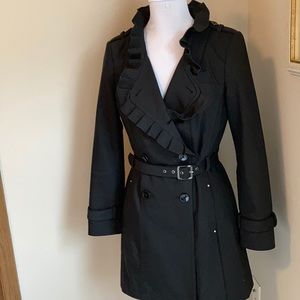 Stunning Ruffled Black Jacket from WH/BM